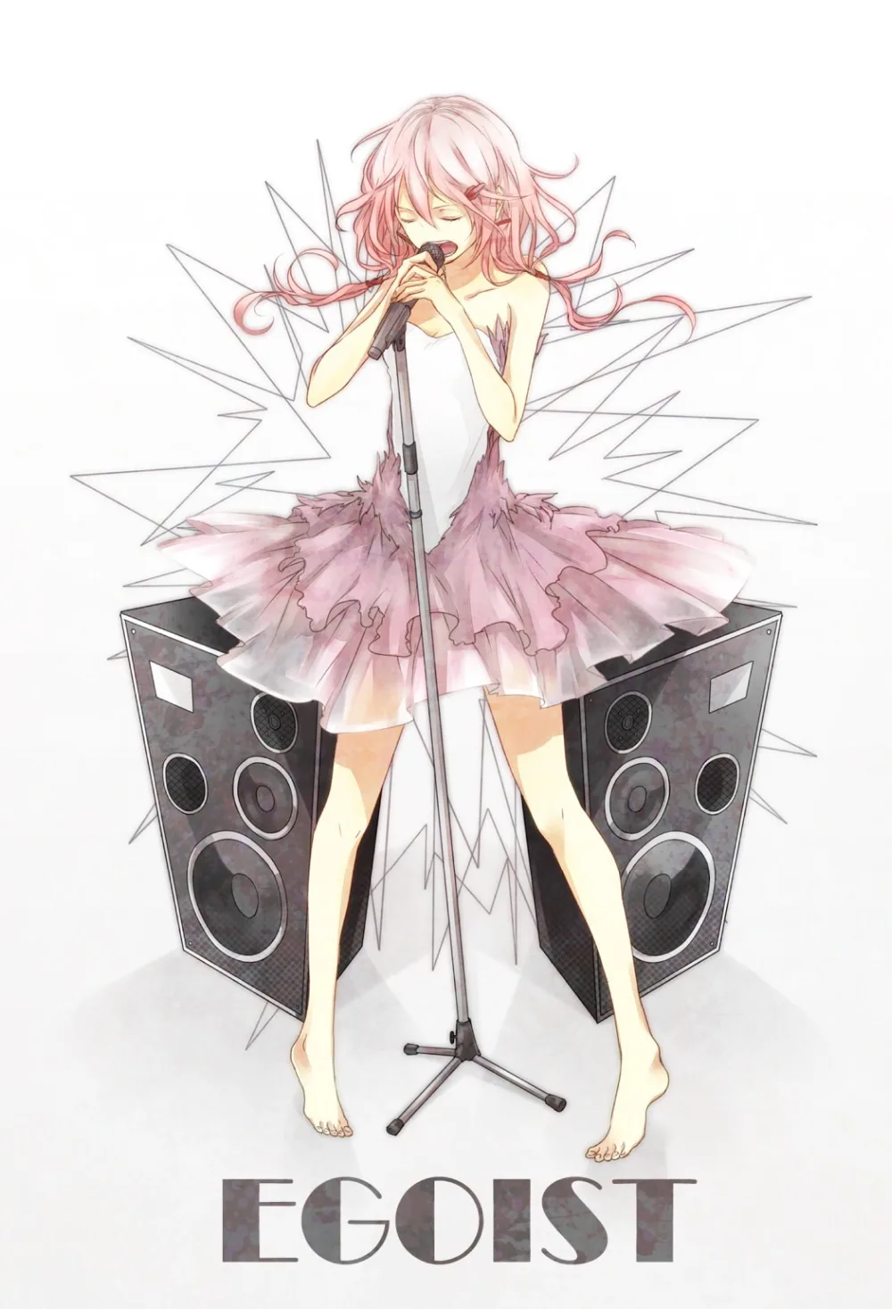 Guilty Crown Yuzuriha Inori женский костюм для костюмированной вечеринки из аниме Бесплатная