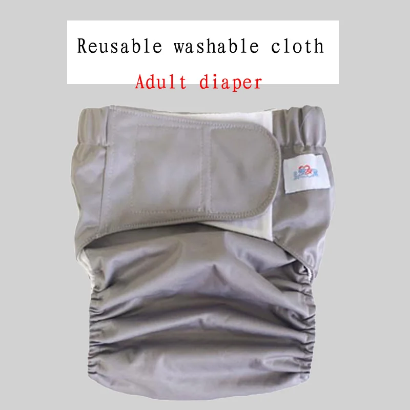 Adult Washable Cloth Adjustable Reusable Ultra Absorbent Incontinence Nappy adult diapers disposable adult diaper reusable adult