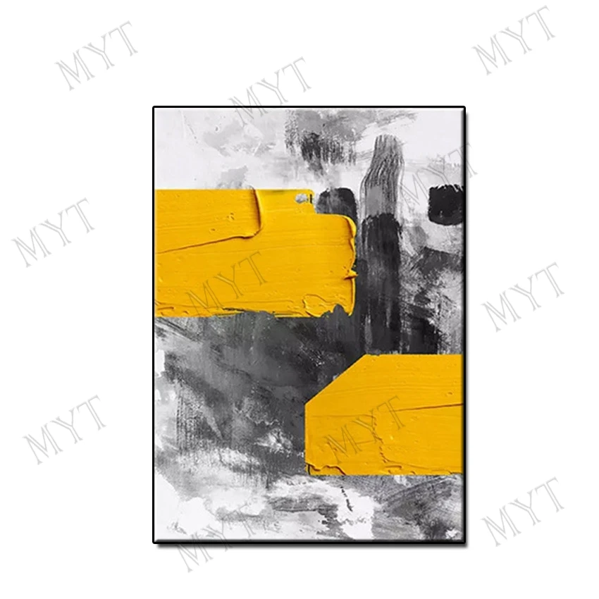 

Nordic style thick drawing Wall art picture home decor 100% Hand-painted Abstract acrylic Oil Painting for living room no framed