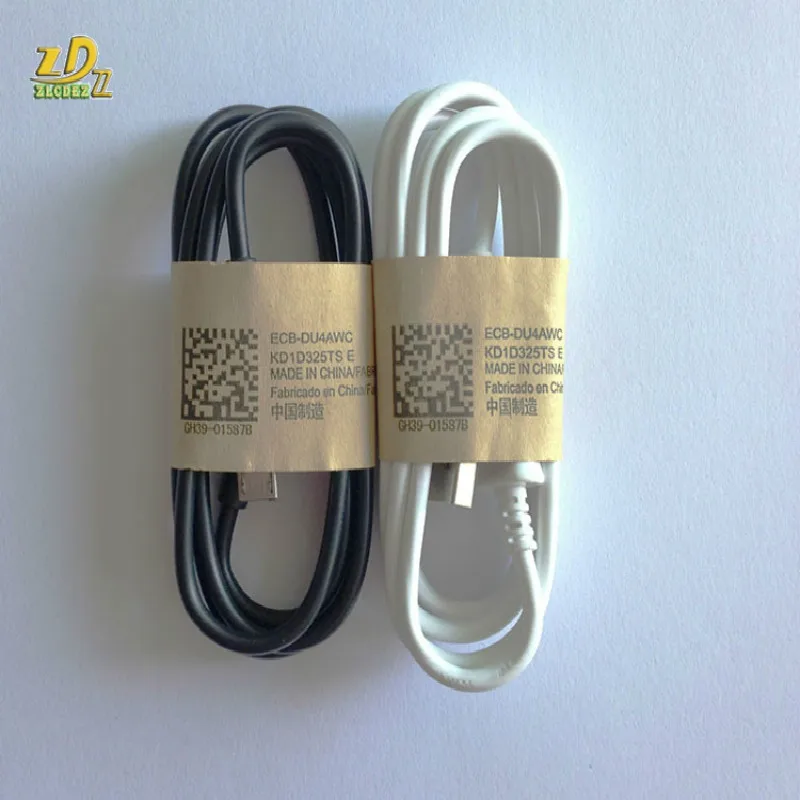500 шт/партия бумажные облегающие платья Micro USB кабель для синхронизации данных для samsung Galaxy S3 S4 Note 4 1M