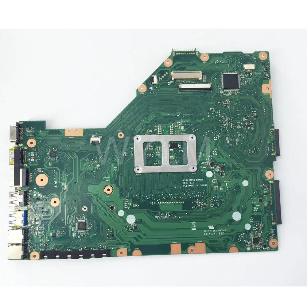 X55A HM70 SLJNV Материнская плата ASUS материнская для ноутбука REV 2 1/REV PGA 989 DDR3 100%