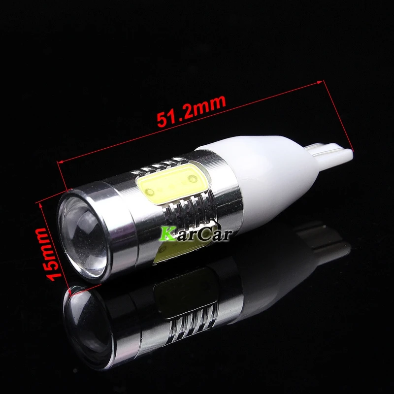 11 Вт T15 CREE Chip R5 + COB с объективом светодиодный задний фонарь 12В W16W 921 парковочные