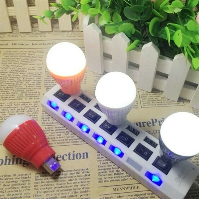 YIYANG цветной 5 в постоянного тока USB светодиодный карманный Ночной светильник для