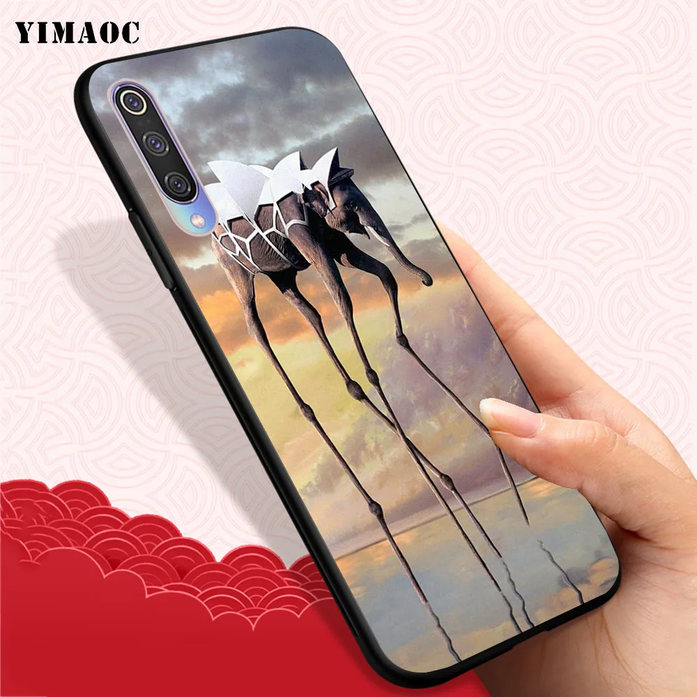 Salvador Dali Soft Case for Huawei P8 P9 Lite Mini P10 P20 P30 Plus Pro P Smart Z 2019 |
