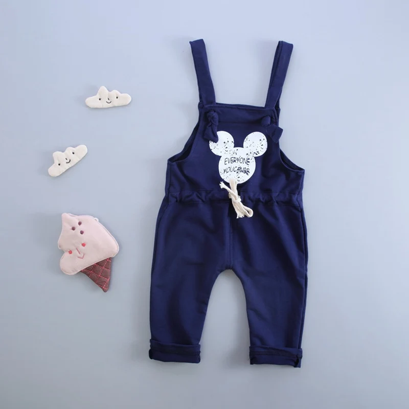 Boys Clothes Cartoon Pattern Children Boys Solid Harem Pants Comfortable Fashion Leisure Camisole Pants Children Clothing