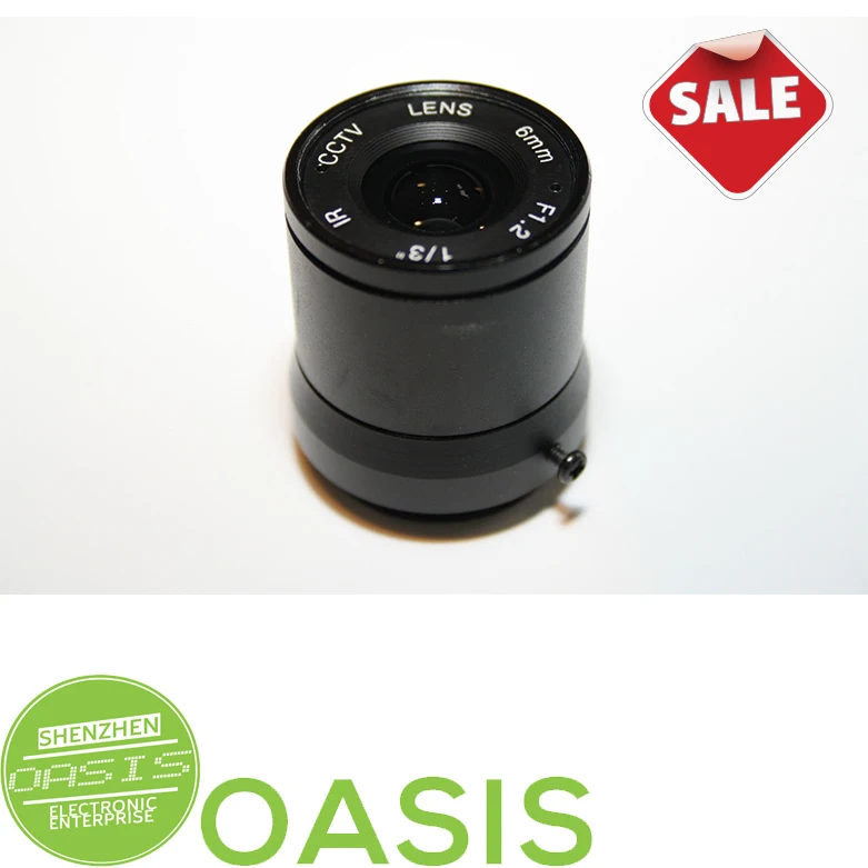6 мм фиксированной диафрагмой CS крепление инфракрасный видеонаблюдения объектив