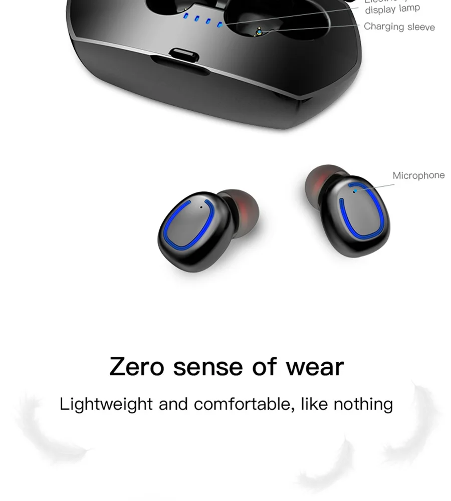 Беспроводные bluetooth-наушники CBAOOO X11 TWS 5,0, спортивные мини-наушники с громкой связью, 6D, стерео, водонепроницаемая, Бас-гарнитура с микрофоном