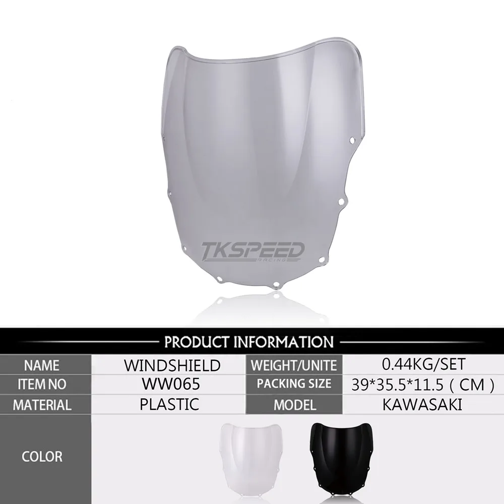 МОТОЦИКЛ ABS лобовое стекло для Kawasaki ZZR400 ZZR600 ZZR 400 600 1993-2007 1999 2000 01 02 03 04 05 06 Windscherm |