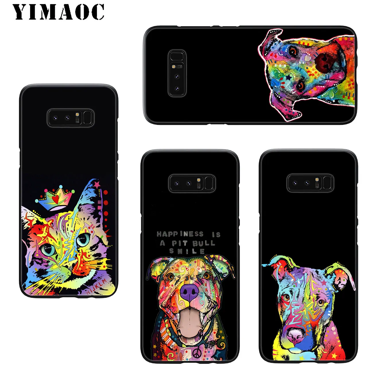 YIMAOC Pitbull Померанский Мягкий силиконовый чехол для телефона Samsung Galaxy S20 Ultra S10 Lite S9 S8