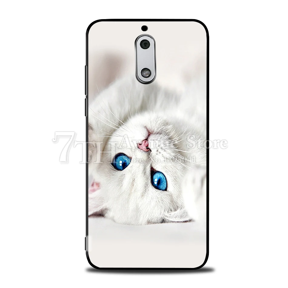 Мягкий чехол из ТПУ для Nokia 6 Nokia6 TA-1000 TA-1003 5 дюймов Модный с рисунком мягкий