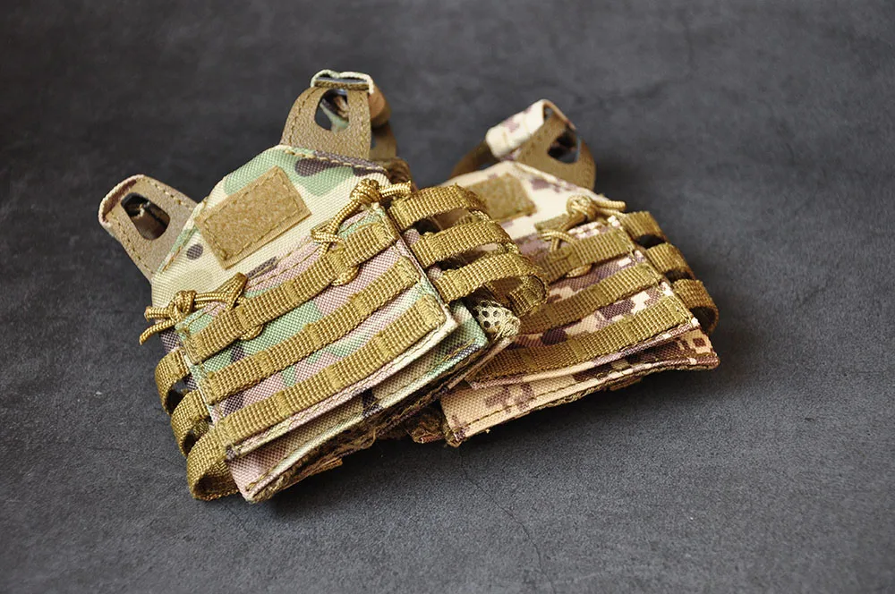 Протектор Плюс военный Molle мини JPC камуфляж тактический жилет Охота Открытый регулируемый пояс журнал орнамент кулон Соединенные Штаты