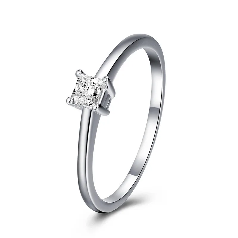 Женское Обручальное Кольцо ANI 18K из белого/розового/желтого золота (AU750)