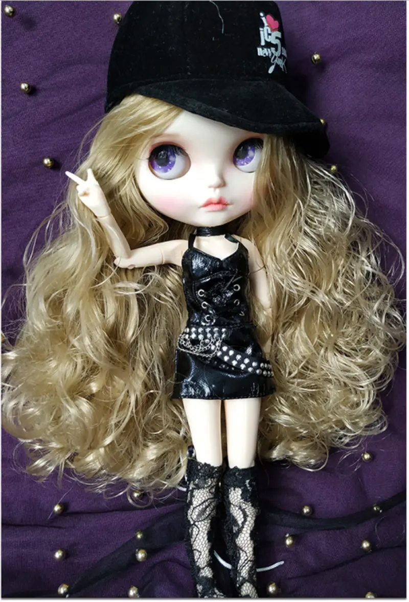 Яркие и реалистичные BJD куклы ручной работы Blyth красивые движущиеся для детей DIY