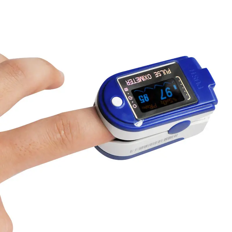 CONTEC CMS50D Plus Домашний медицинский пульсоксиметр с пальцевым наконечником и