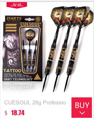 Cuesoul 26 г 15 см Профессиональный 90% Вольфрам Dart ствол для Сталь Совет Дартс черный Цвет CSBS-M2305