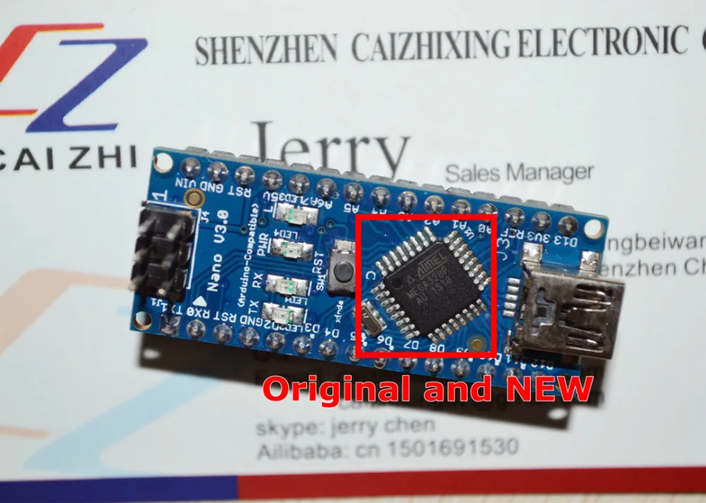 Контроллер для Arduino Nano V3.0 ATMEGA328P ATMEGA328 оригинальный FT232RL + USB кабель|cable usb|cable usb usbcable