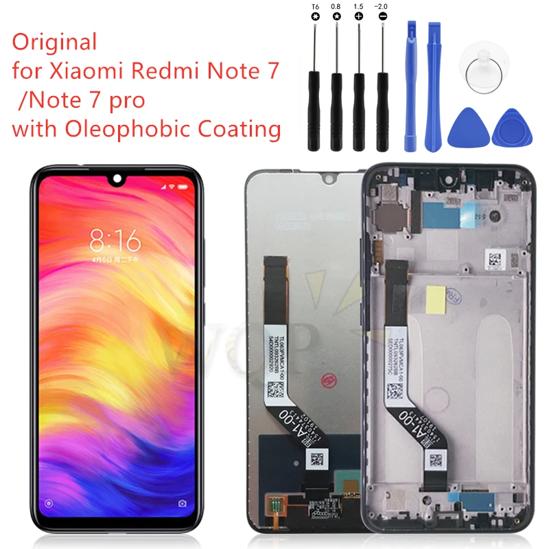 Оригинальный новый для Xiaomi redmi note 7 ЖК-дисплей с сенсорным экраном дигитайзер