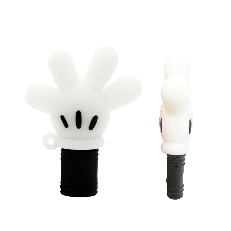 Милый ручной флеш накопитель Микки мышь перчатка usb Флешка 4 ГБ 8 16 32 64 мультяшный