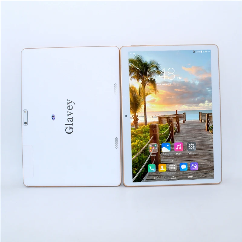 Glavey Android 4.4 MTK6582 9.6 &quotдве sim карты 3 г GSM 5000 мАч Quad Core телефонный звонок планшетный ПК