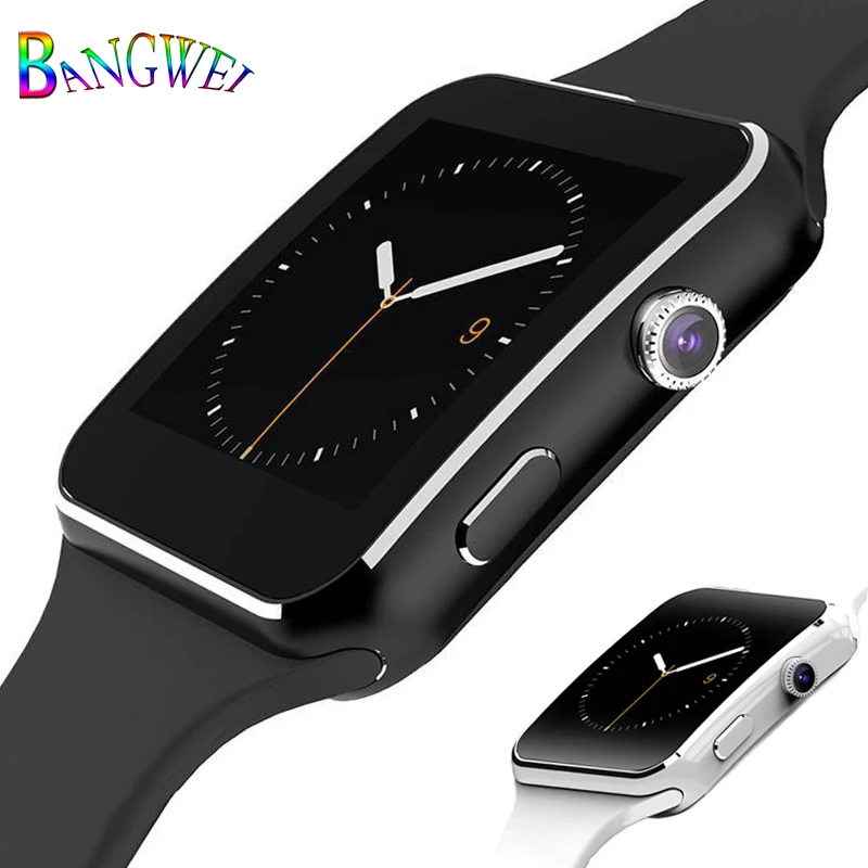 BBANGWEI SmartWatch для мужчин повседневное Мода силиконовый ремешок Смарт часы женщин