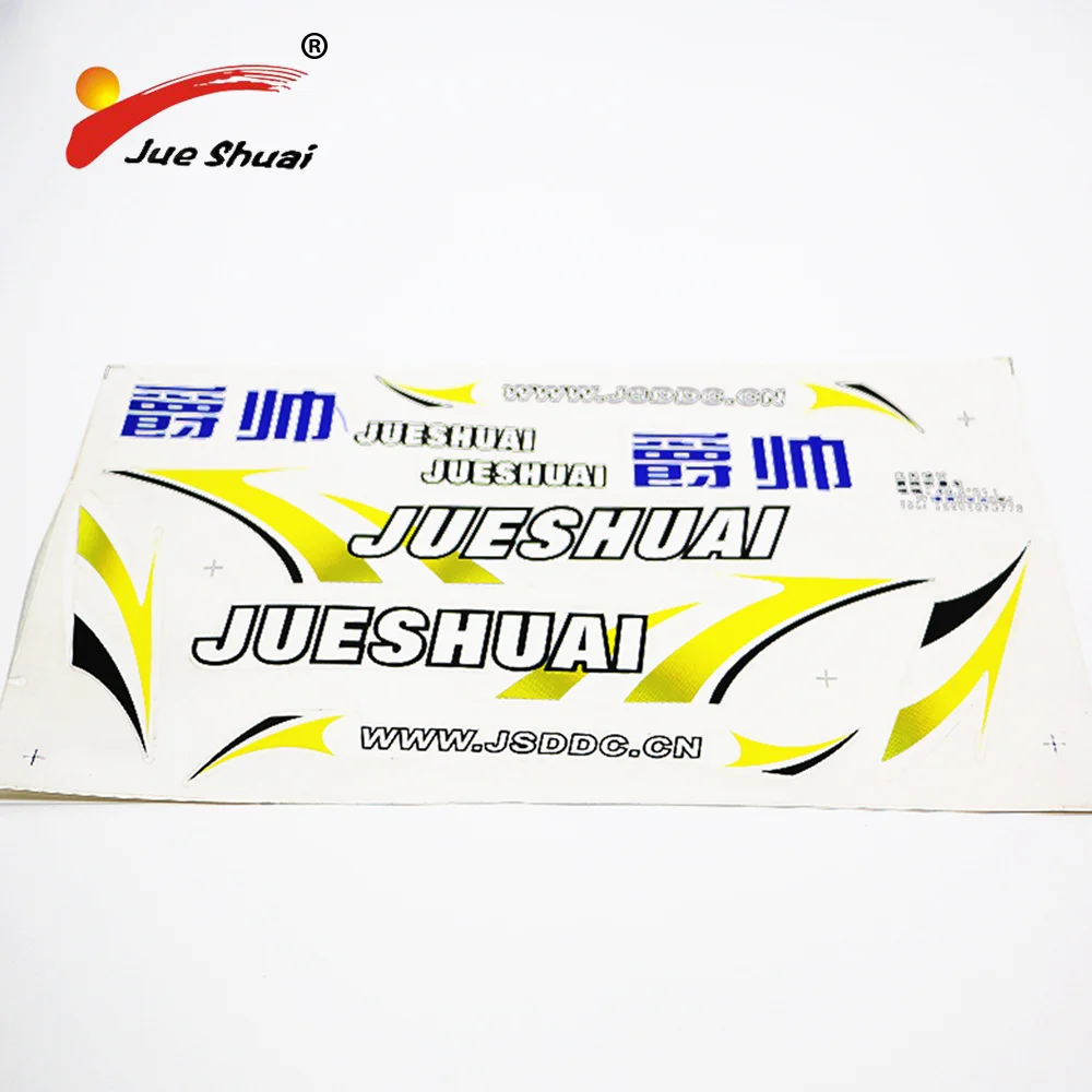

Jueshuai PVC Bicycle Stickers Road Mountain Bike Cycling Electric Bicycle Stickers Reflective Sports Decal Waterproof Paste