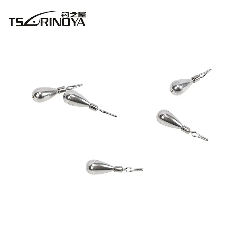 TSURINOYA аксессуары для рыбалки 1 8g/3 5g/5 3g/7g рыболовные грузила из вольфрамовой стали
