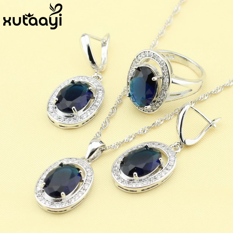 Набор ювелирных украшений серебро женщины здоровье Круглый превосходный