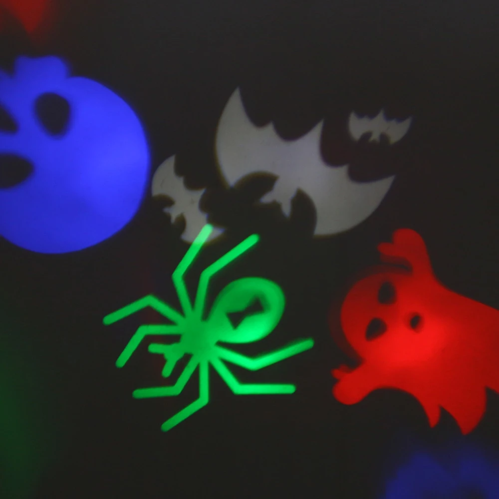 Premium LED Stage Light Magic Ball Disco DJ Laser Lighting with 8PCS Switchable Pattern Lens For Wedding Christmas Halloween | Лампы и