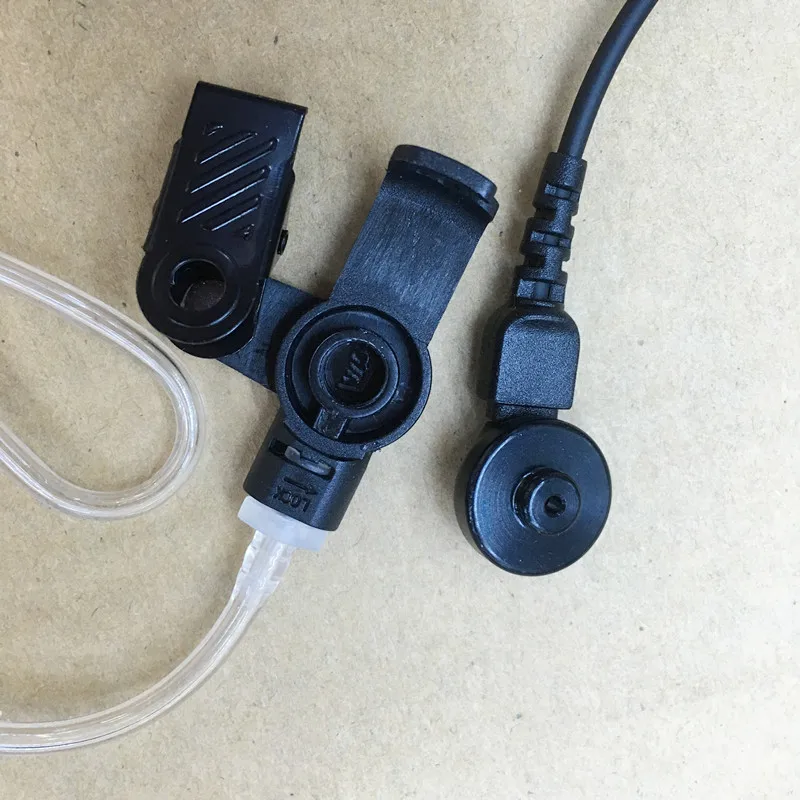 Honghuismart акустическая Воздушная трубка большие PTT наушники для kenwood TK190 TK280 TK285 TK380