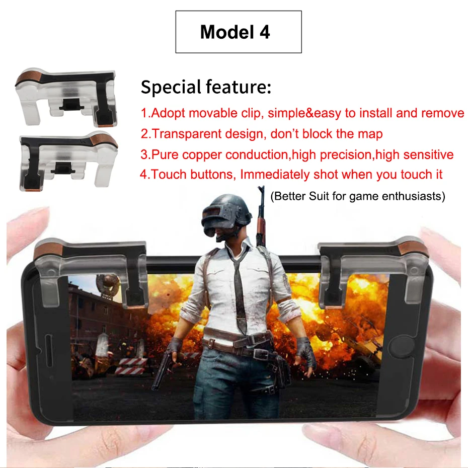 Контроллер телефон огонь Кнопка Aim игра ключ L1 R1 шутер помочь геймпад PUBG V3.0 для