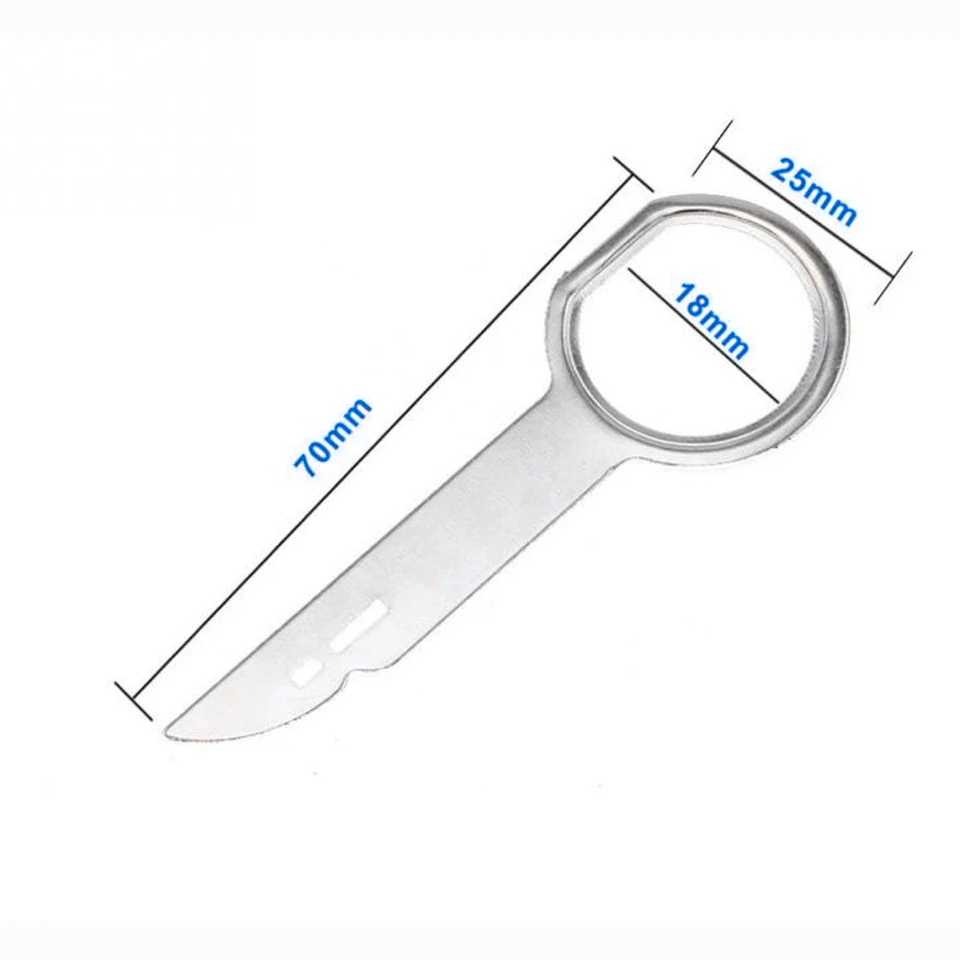 4 шт. инструмент для снятия радиоприемника и установки ключей VW/Audi/Ford/Volkswagen Focus