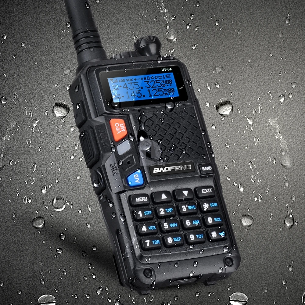 Оригинальный BAOFENG UV 5X обновленная версия 5R UV5R двухстороннее Радио рация FM Функция