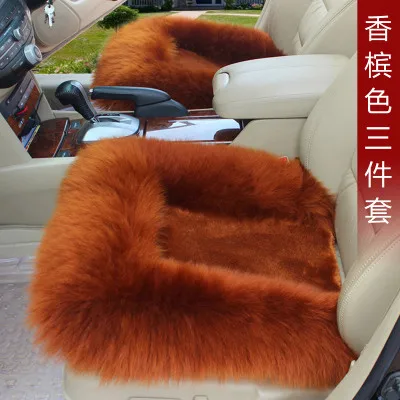 

car wool seat cushion cover for Peugeot 301 207 307 2008 308 408 508 3008 RCZ 208 4008 308S Caddy Combi VR6 multivan Golf GTI CC