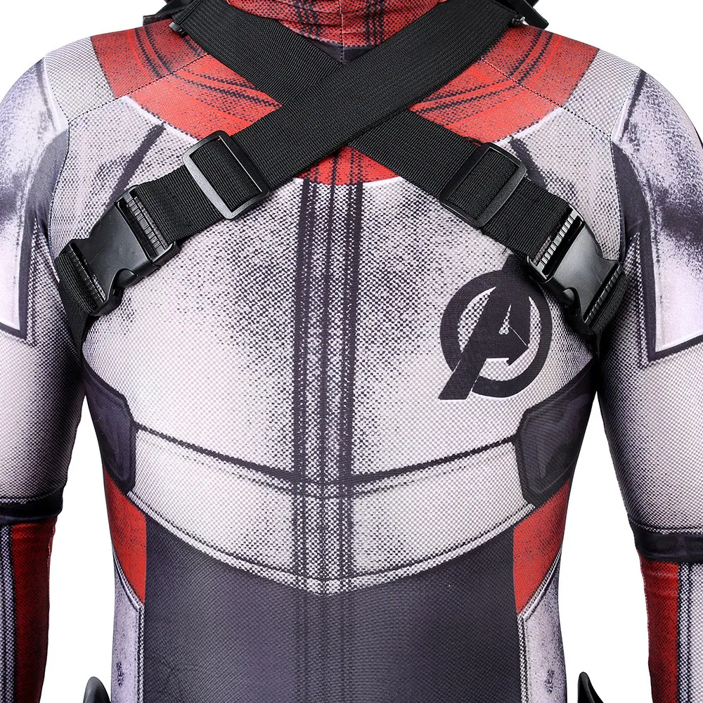 Мстители Endgame Quantum Realm Дэдпул Battlesuit борьба корпус Военная Униформа косплэй костюм