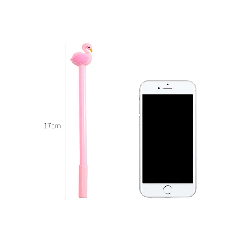 2 шт./лот милая гелевая ручка Kawaii Flamingo Swan для школы офиса письма новинка детские