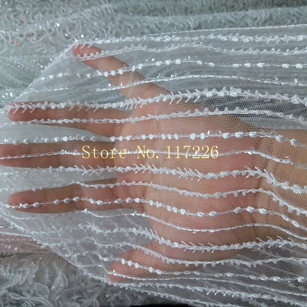Фатиновая кружевная ткань для свадебного платья | Дом и сад