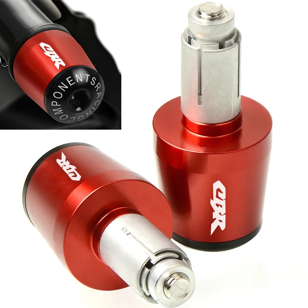 Ручные ручки на руль 7/8 &quot 22 мм Торцевая Крышка для Honda CBR600RR CBR900RR CBR929RR CBR1000RR CBR 600RR