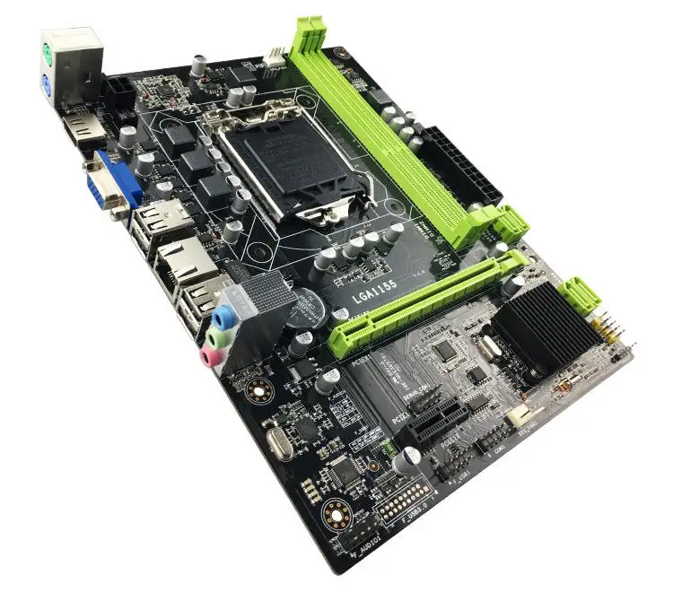 BEESCLOVER H61 Desktop PC Motherboard SATA3 1155-pin CPU Interface