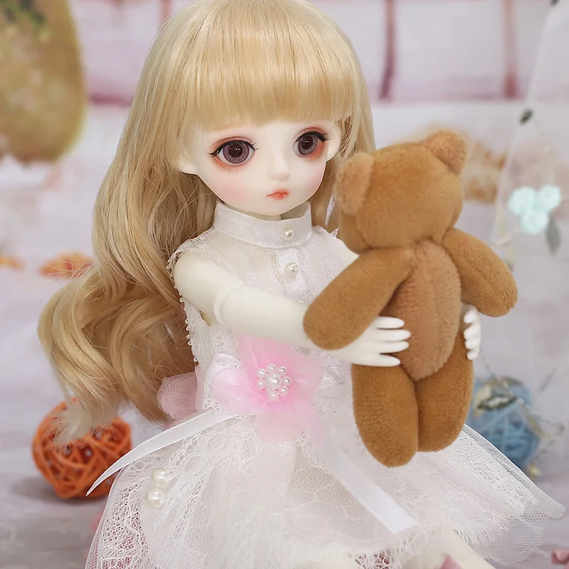 Linachouchou Мари костюм Fullset BJD SD 1/6, с круглым вырезом, для девочек Oueneifs Yosd Littlefee игрушки из полимера глаза