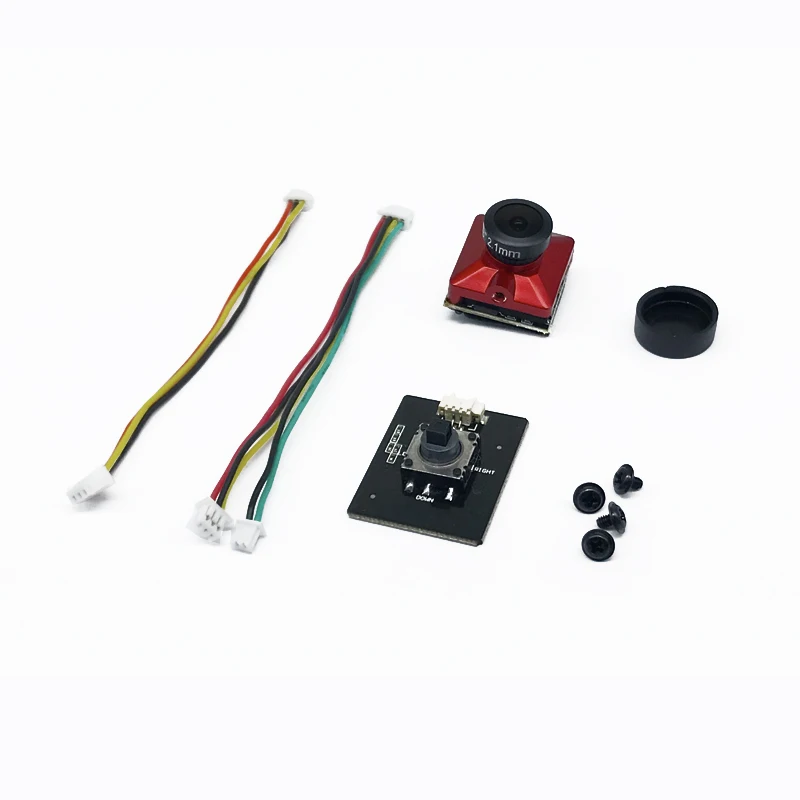Новинка Мини камера 5 8 ТВЛ 1/3G FPV 1200 &quotCOMS 2 1 210 мм объектив с OSD для Race RC Quad Drone 250