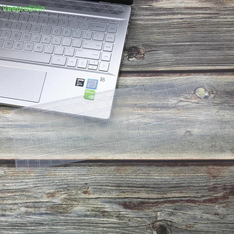 Clear Ноутбук клавиатура кожного покрова протектор для 15," Dell Inspiron 15 5000 5584 5598 7000 7591 7590 1050 1650 15 15,6 дюймов - Цвет: Clear