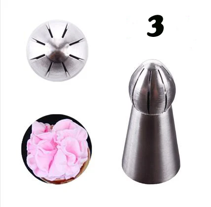 Насадка для кондитерских изделий сферическая насадка из нержавеющей стали |