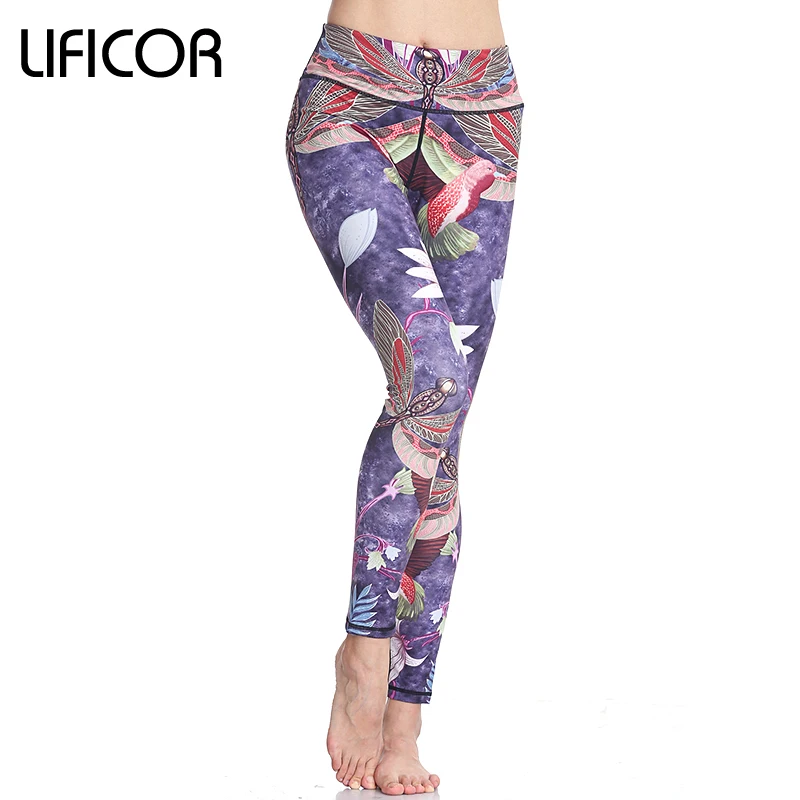 Женские спортивные штаны леггинсы для фитнеса и йоги спортивная одежда женские