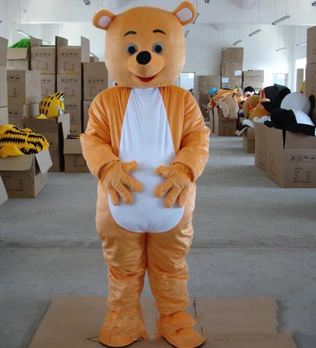 

Factory Outlets Helmet Bear Mascot Costumes Movie props show cartoon Apparel