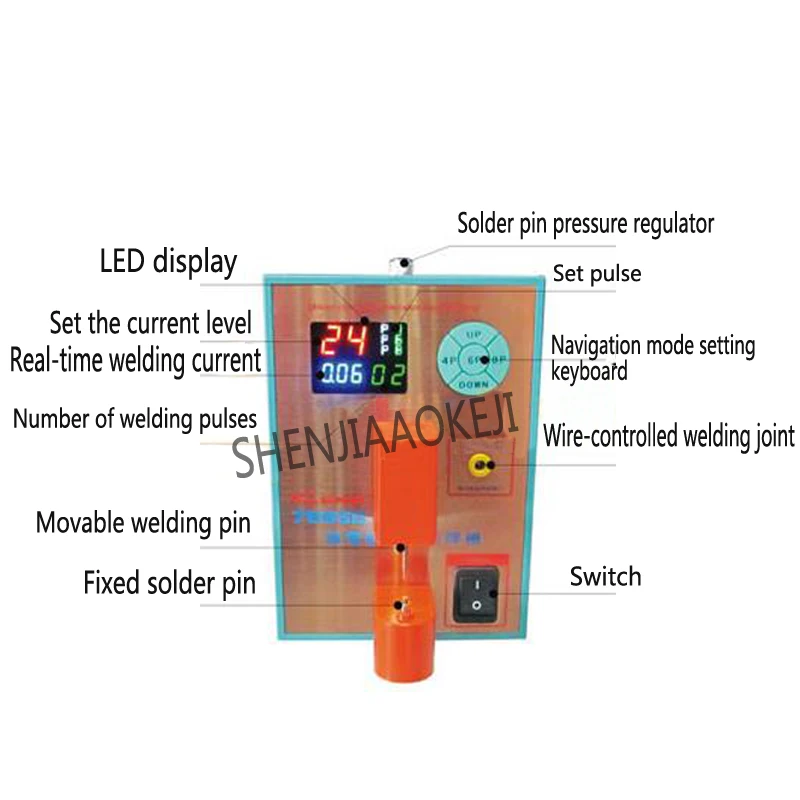 Аппарат для точечной сварки 796SD станок с медной проволокой из нержавеющей стали