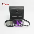 RISE (Великобритания) 1 шт. 72 мм UV FLD CPL + набор фильтров для Canon nikon D90 D7000 EOS 650D 600D 550D 1100D