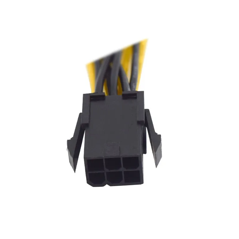 10 шт./лот Molex 6 контактный PCI Express до 2 x PCIe 8 (6 + 2) pin Материнская видеокарта e GPU VGA