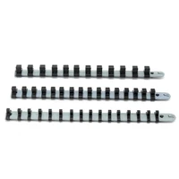 hot new 3pcs 14 38 12 sockets rack storage divider rail tray holder organizer shelf stand purse hook