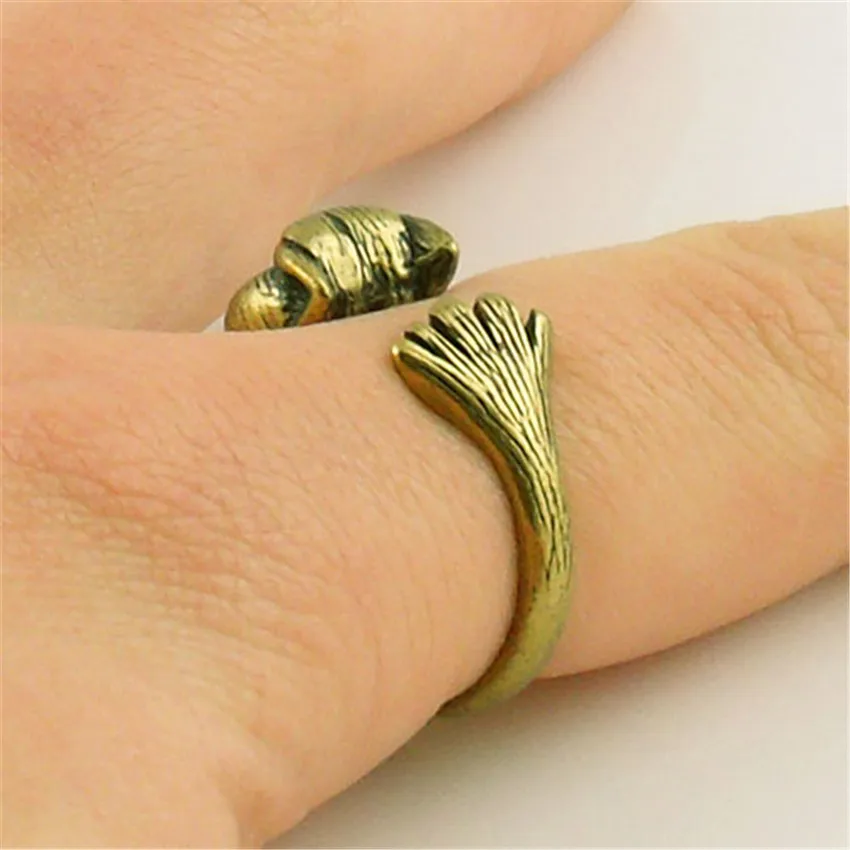 CHENGXUN эластичное кольцо с совой на удачу Женское животным для девочки птицей Jry