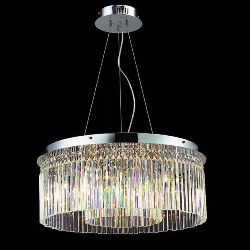 Новое прибытие Круглый подвесной хрустальный люстра Led Kitchen Lighting Светильник